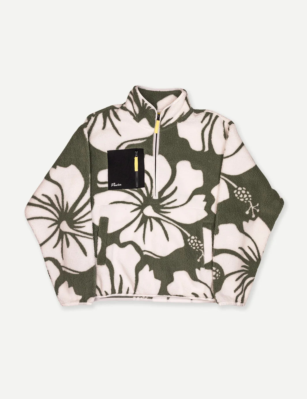 DUVIN Paradise Zip Sherpa (Army)