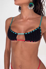 INDAH Mara Top (Black)
