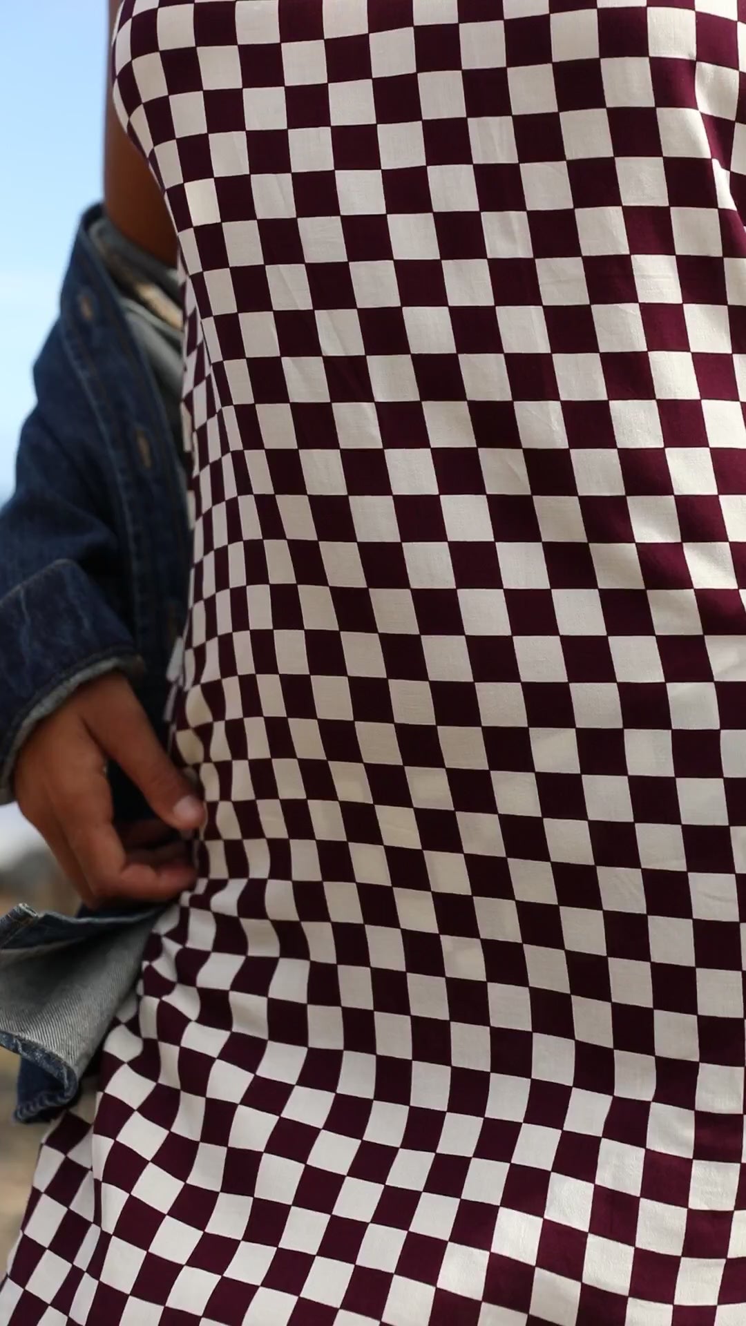 MAI Aria Dress (Fig Check)