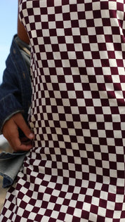 MAI Aria Dress (Fig Check)