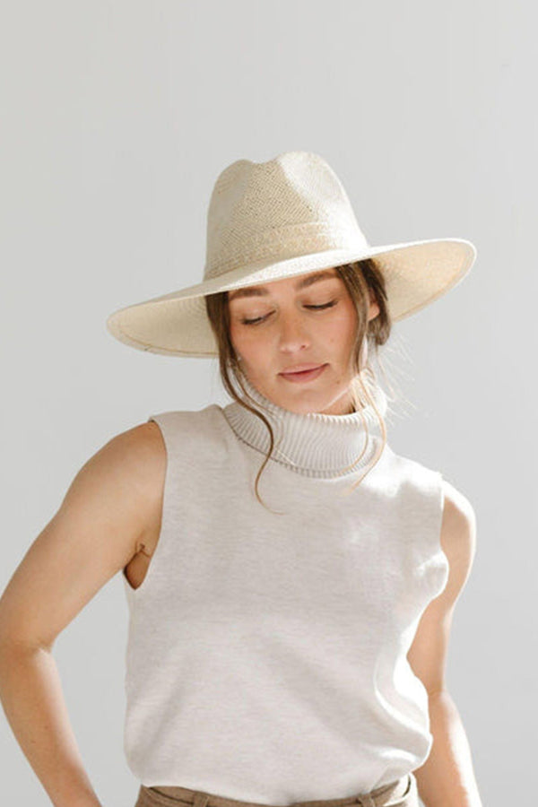 Fiona Straw Fedora
