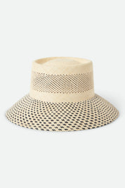 BRIXTON Lilith Bucket Hat - Natural/Black
