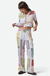 Brixton Silky Hudson Lounge Pant (Multi Bandana)
