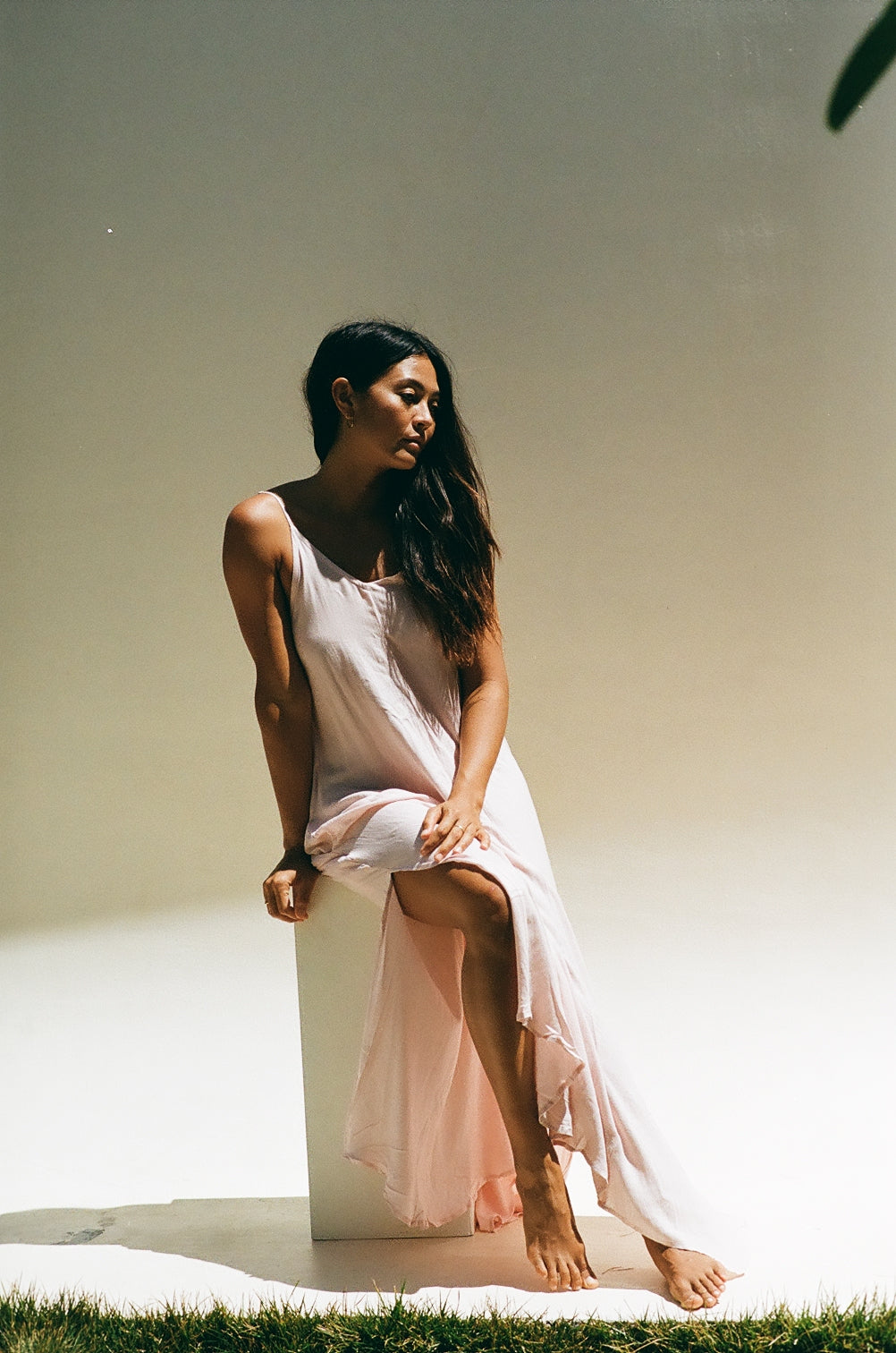 Wai Dress - Cream Pink