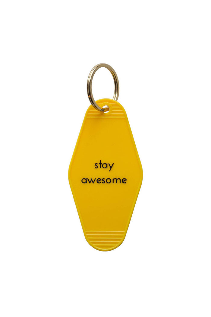 Stay Awesome Key Tag