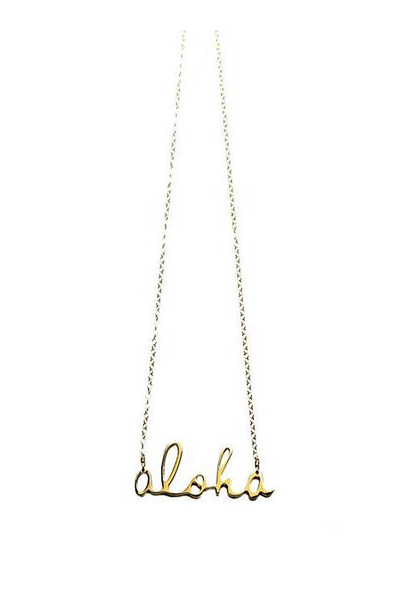 Aloha  Necklace LG GF
