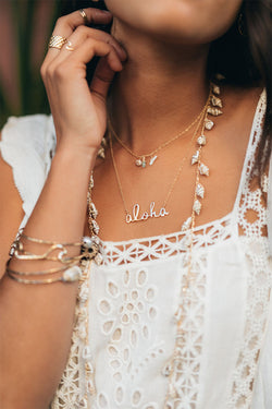 Aloha  Necklace LG GF
