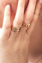 Celeste Wrap Ring YG