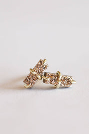 Rose Gold Druzy Bar