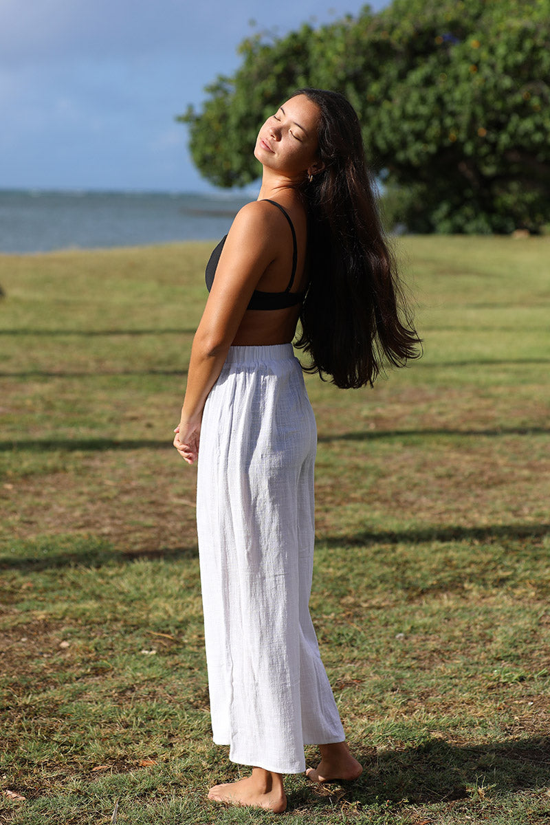 Maile Pant - White