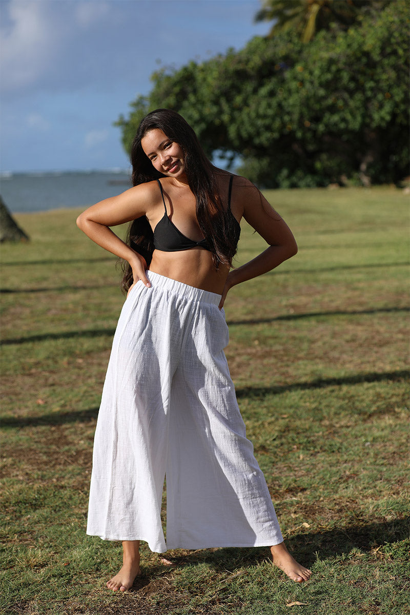 Maile Pant - White