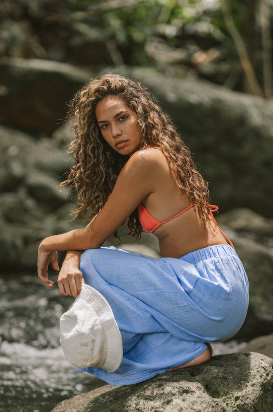 Maile Pant - Whispy Blue