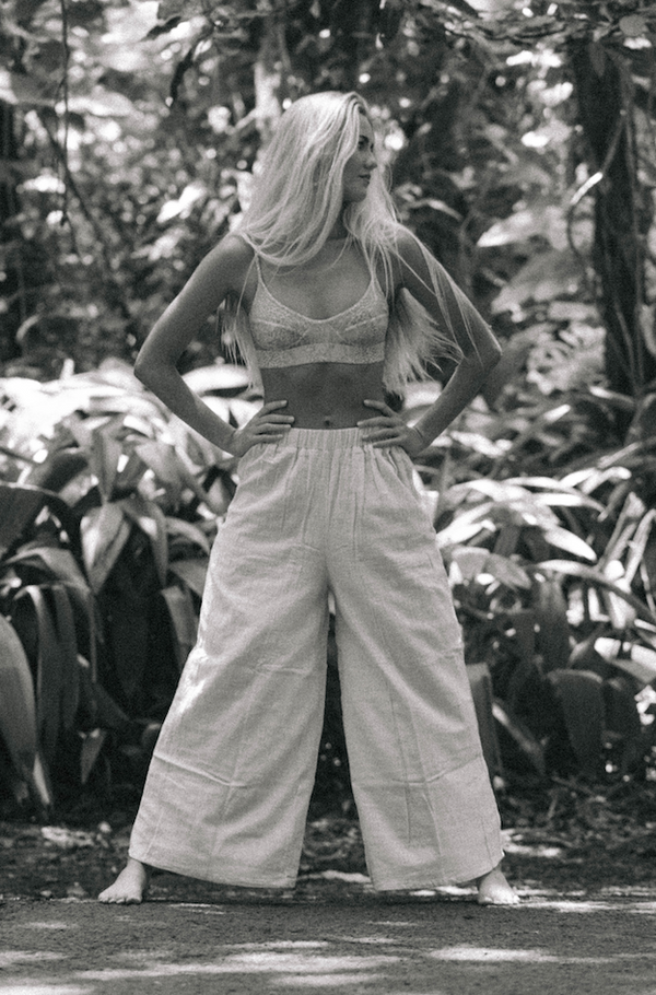 Maile Pant - Cream Pink