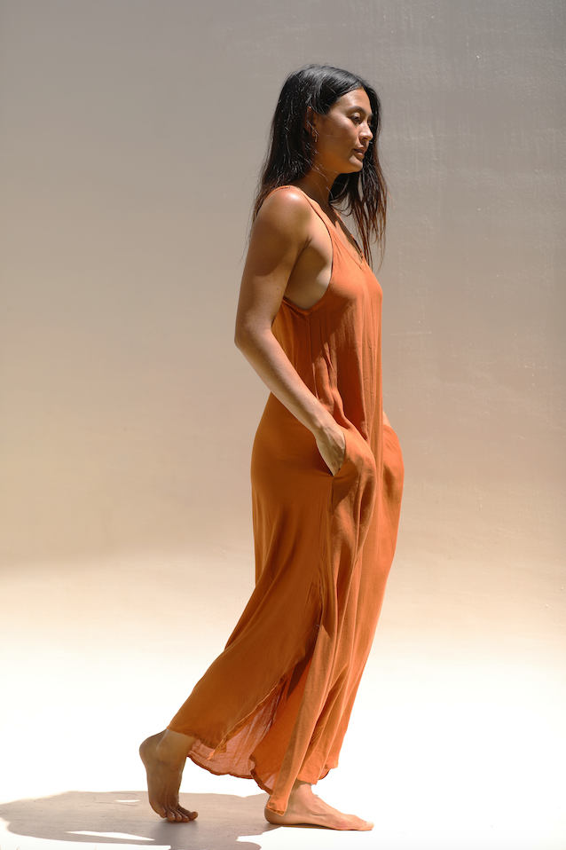 Wai Dress - Clay