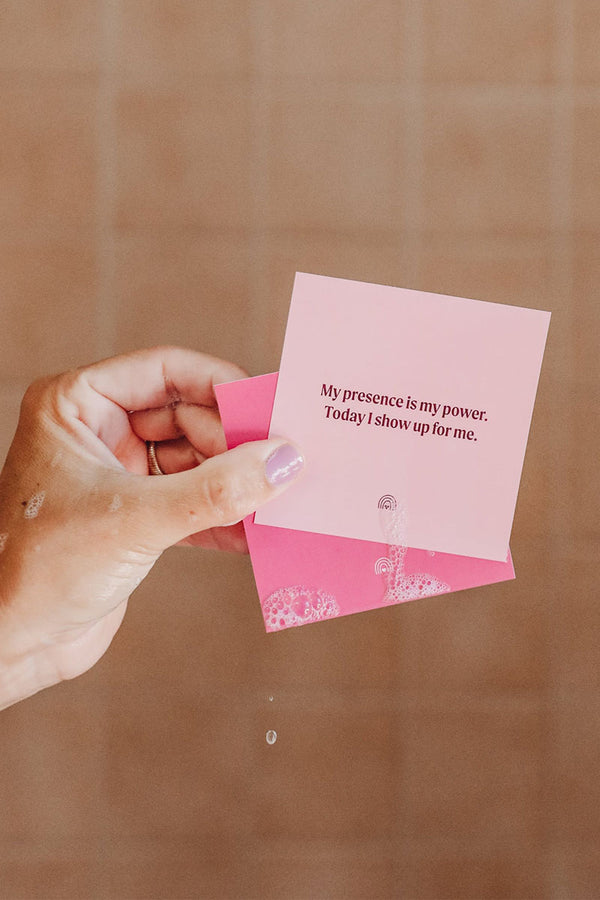 Shower Affirmation Cards - Self-Love