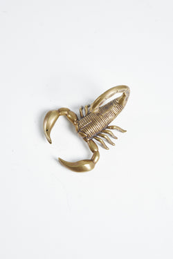 Scorpion Incense Burner - Antique Brass