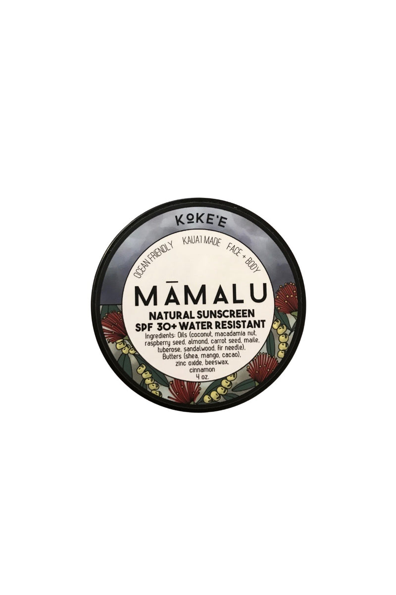 Natural Sunscreen SPF 30 Koke'e