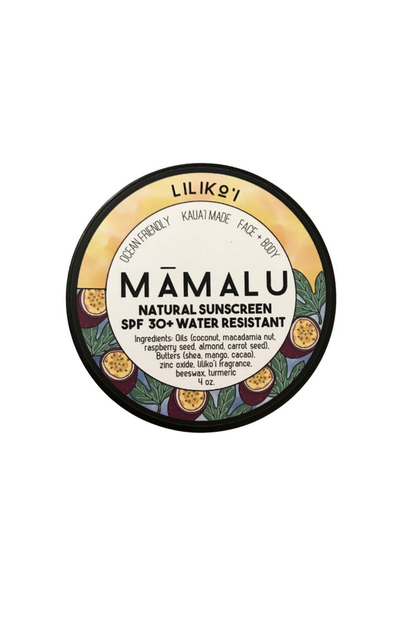 Natural Sunscreen SPF 30 Liliko'i