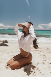Straw Visor