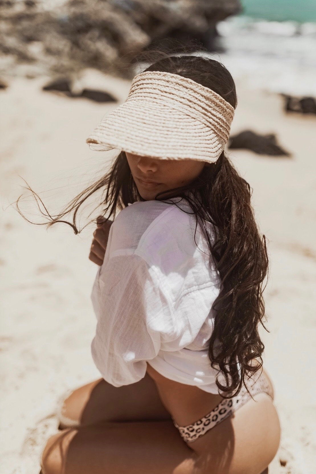 Straw Visor