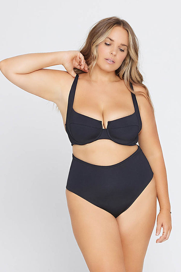 Camellia Top - Black
