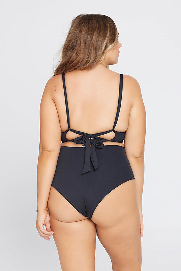 Camellia Top - Black