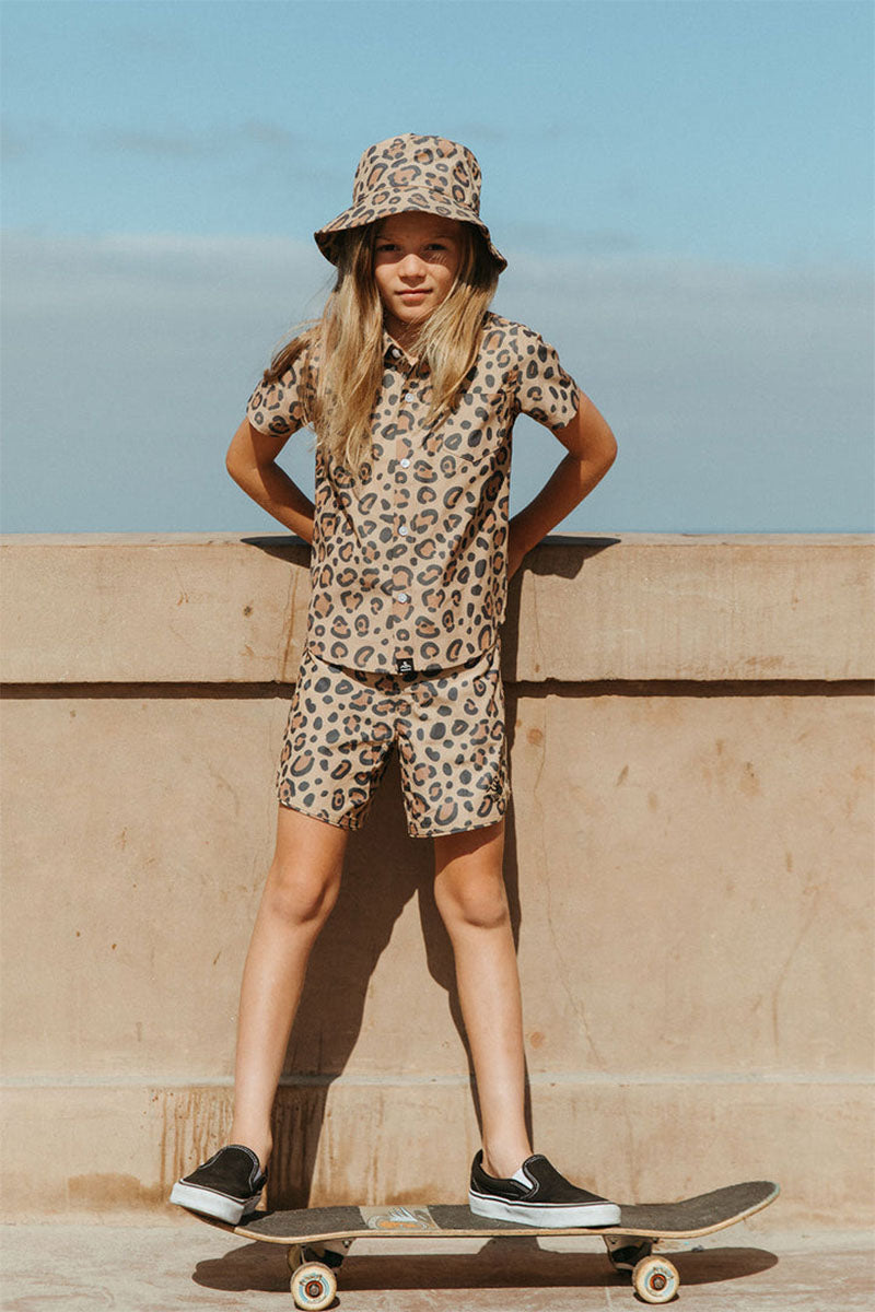 Calico Crab Boardshorts - Khaki