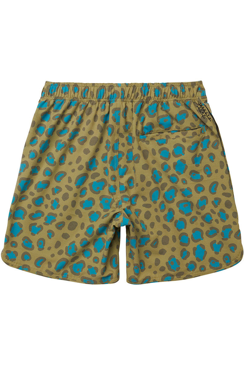 Calico Crab Mens Boardshorts - Pacific