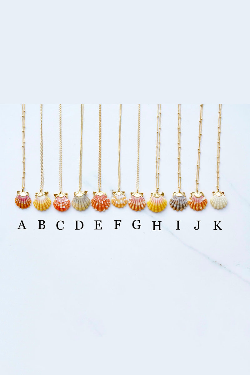 Sunrise Shell Necklace