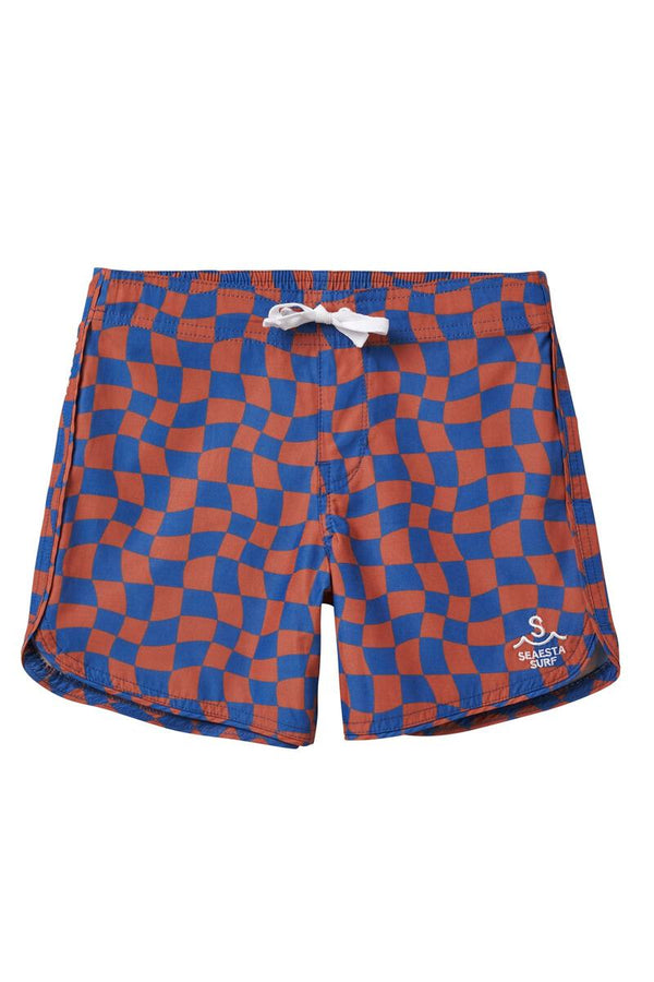 Wavy Checks Boardshorts